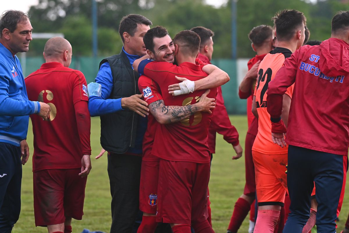 CSA Steaua a promovat în Liga 2, la 4 ani de la reactivarea secției de fotbal!