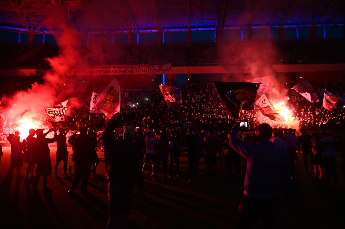 CSA Steaua, sărbătoare cu fanii în Ghencea / FOTO: Raed Krishan