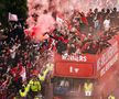 Liverpool, paradă în oraș după finala pierdută cu Real Madrid » Mii de fani au venit să-i aplaude pe jucători