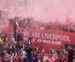 Liverpool, paradă în oraș după finala pierdută cu Real Madrid » Mii de fani au venit să-i aplaude pe jucători
