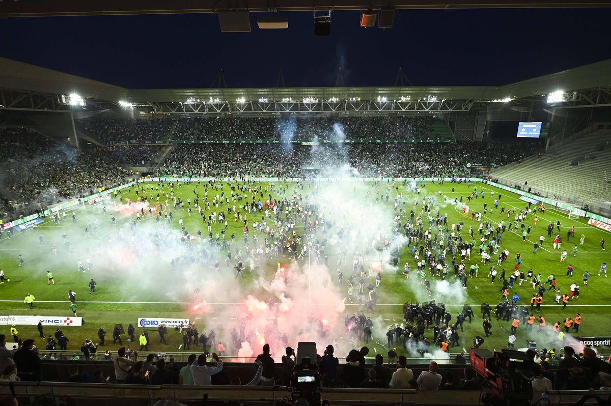 Saint-Etienne retrogradare