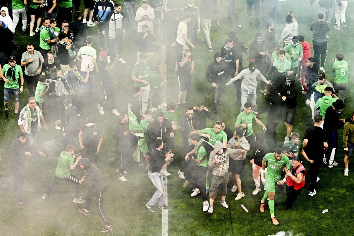 Saint-Etienne retrogradare