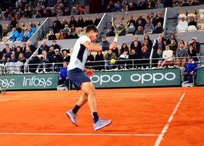 Carlos Alcaraz, jucătorul-senzație de 19 ani de la Roland Garros, tocmai a reușit punctul turneului