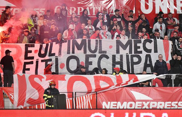 Scut în fața jucătorilor lui Dinamo: „Au jucat cu teamă de public. Suporterii au pus o presiune prea mare”