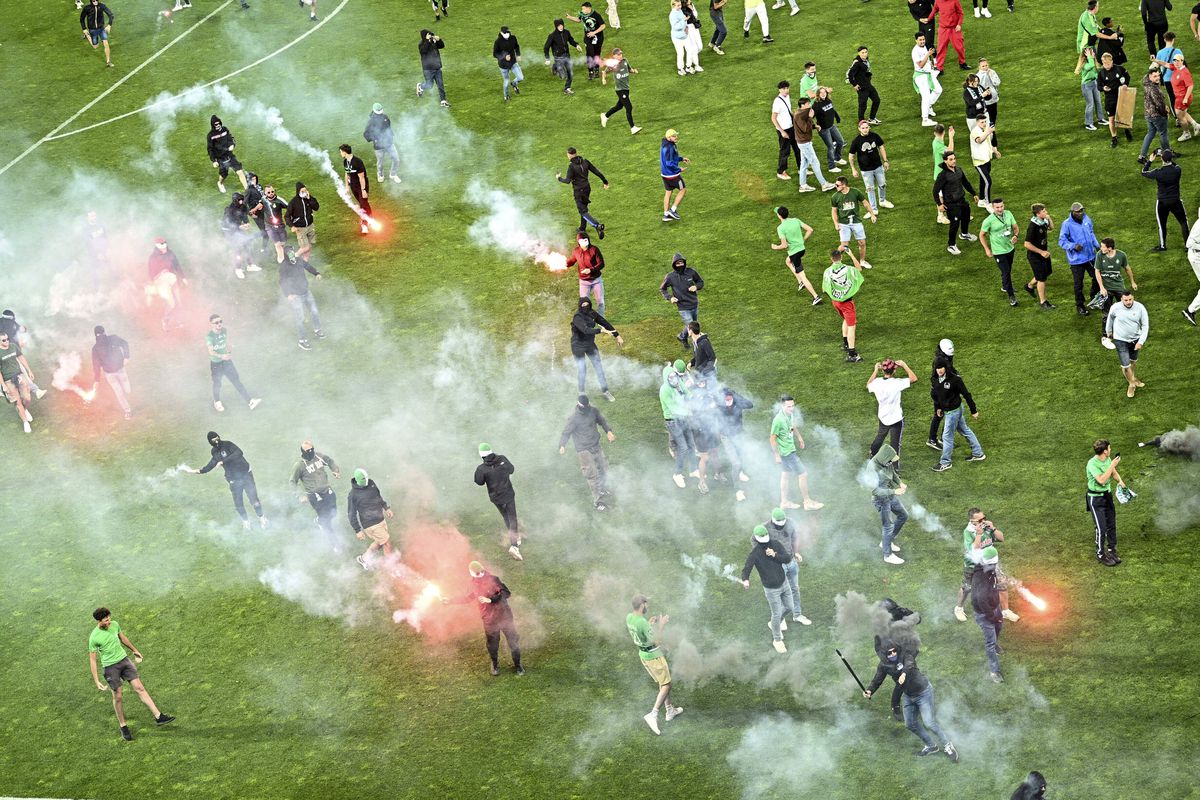 Saint-Etienne retrogradare