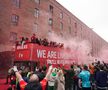 Liverpool, paradă în oraș după finala pierdută cu Real Madrid » Mii de fani au venit să-i aplaude pe jucători