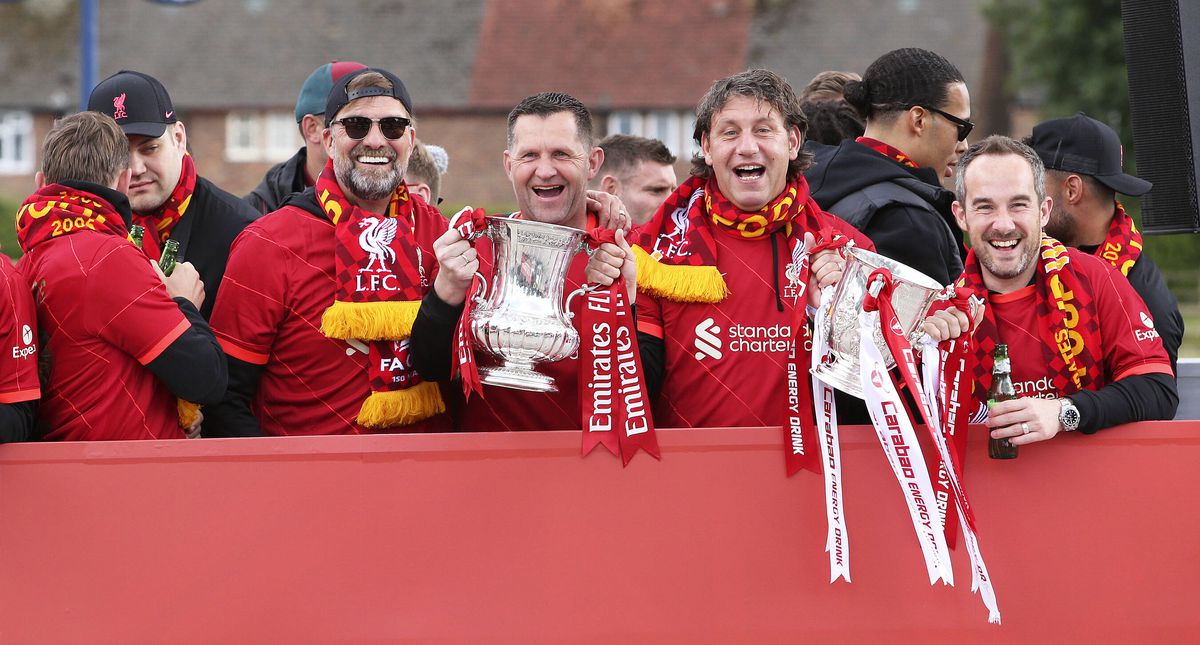 Parada jucătorilor lui Liverpool