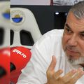 Podcastul cu Cosmin Olăroiu a fost filmat în Emiratele Arabe Unite, chiar în vestiarul lui Sharjah FC, echipa antrenată de român