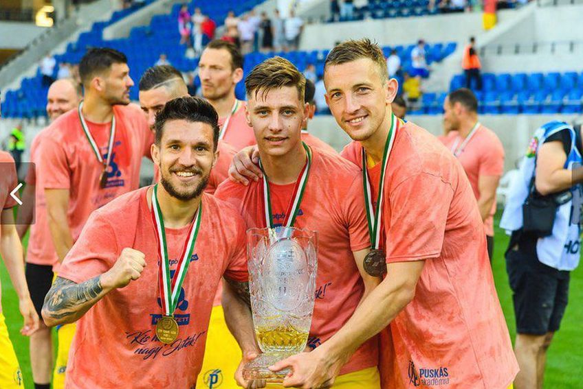 La 29 de ani, Alexandru Băluță părăsește Akademia Puskas, după trei sezoane la echipa susținută de premierul maghiar Viktor Orban/ FOTO: Instagram @baluta_alex