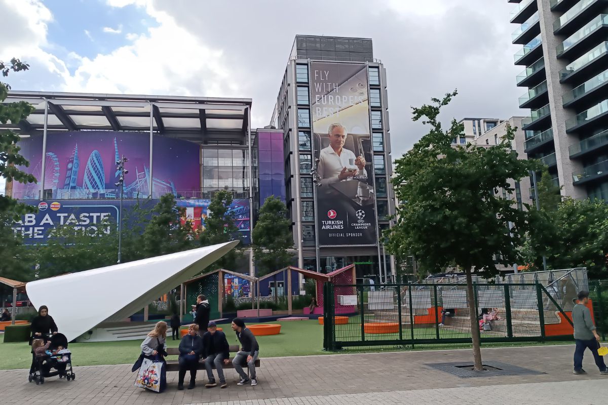 Pregătiri la stadionul Wembley pentru finala Ligii Campionilor