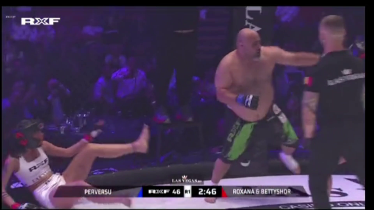 Cele două femei lovite cu pumnii și picioarele la Gala RXF, primele declarații: „A dat în noi cu ură” + reacție șocantă a „Perversului”: „Doar mort mă scoateau de acolo”