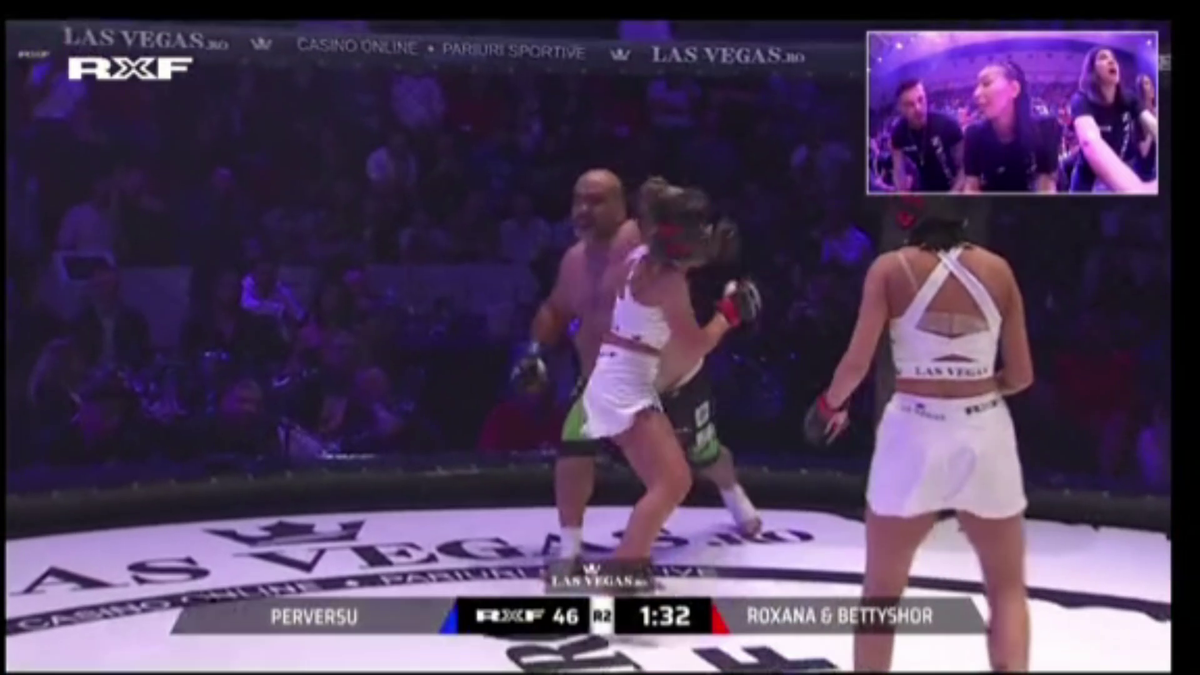 Cele două femei lovite cu pumnii și picioarele la Gala RXF, primele declarații: „A dat în noi cu ură” + reacție șocantă a „Perversului”: „Doar mort mă scoateau de acolo”