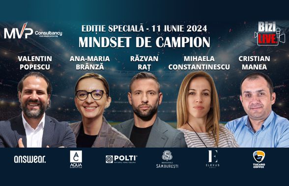 Mindset de Campion – un nou eveniment de tip emisiune tv cu public în sala