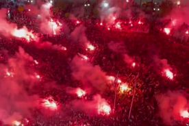 Nebunie la Pireu! » Cum au trăit fanii lui Olympiakos golul marcat în finala Conference League