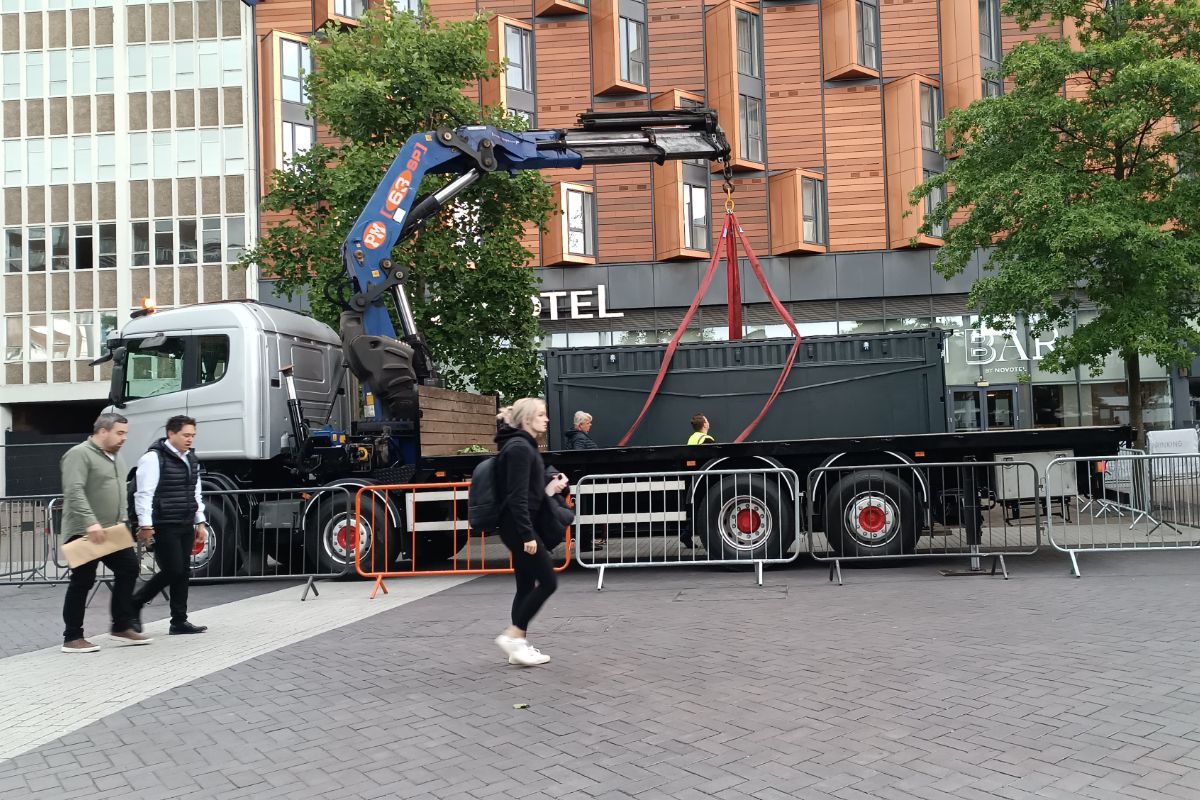 Pregătiri la stadionul Wembley pentru finala Ligii Campionilor