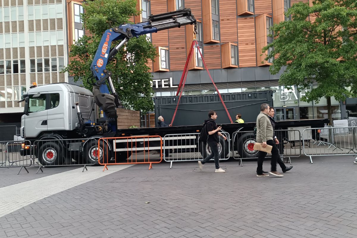 Pregătiri la stadionul Wembley pentru finala Ligii Campionilor