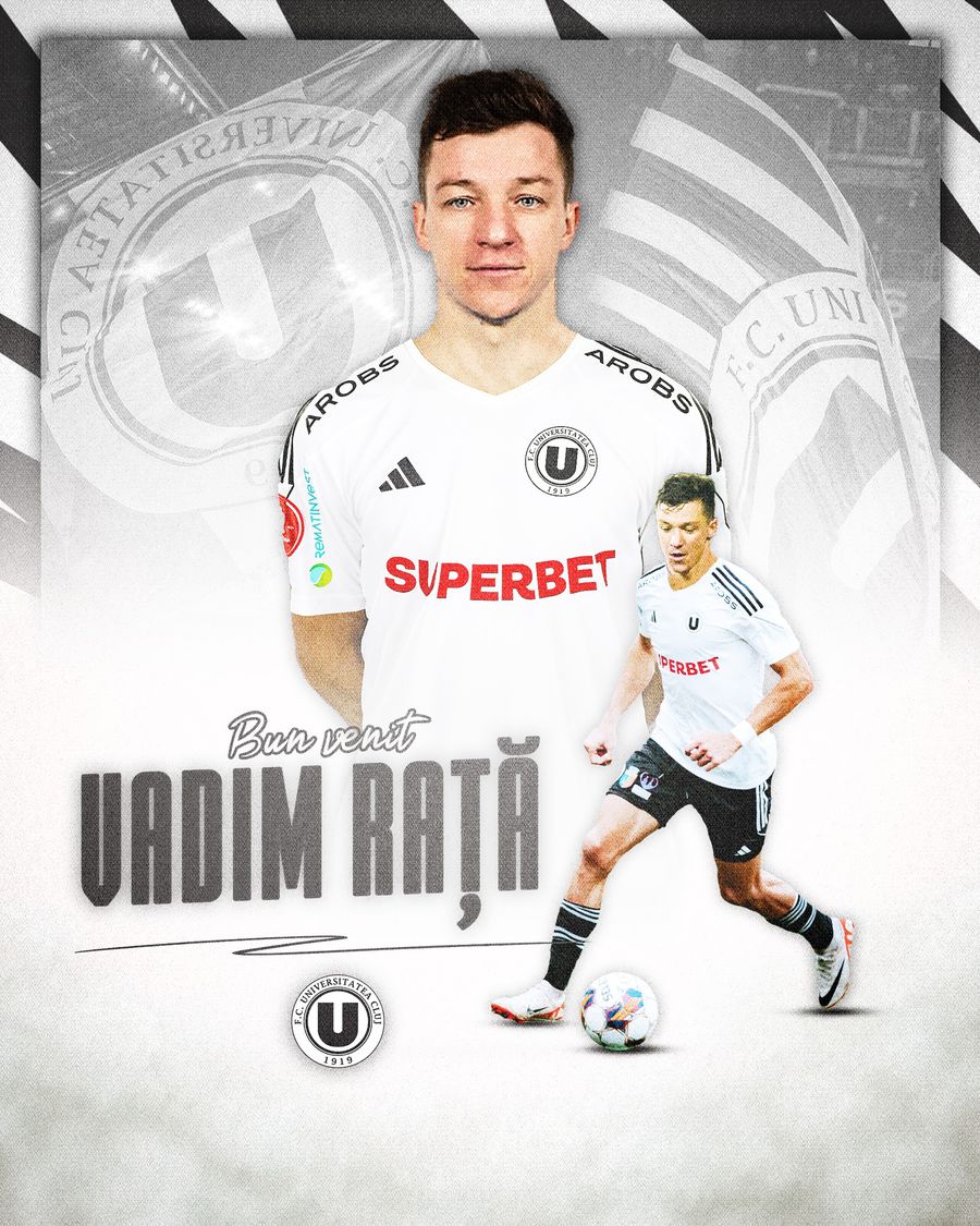 Retrogradat în Liga 2, Vadim Rață a semnat în Superligă și atacă Europa!