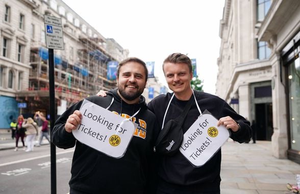 Echipa GSP a ajuns la Londra, pentru marea finală de pe Wembley » Prețurile efectiv au „explodat”! Cu cât se vinde un bilet pe piața neagră, la Dortmund - Real Madrid