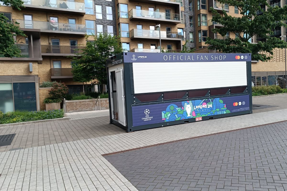 Pregătiri la stadionul Wembley pentru finala Ligii Campionilor