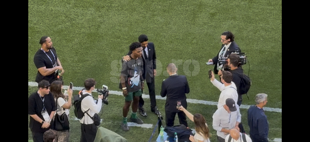 Nasser Al-Khelaifi, prezență neașteptată pe Allianz Arena, înainte de finala Ligii Campionilor » Ce a făcut când s-a întâlnit cu IShowSpeed