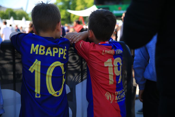 Bine ați venit la Festivalul UEFA Champions League de la München. Foto: Ionuț Iordache (GSP.RO)