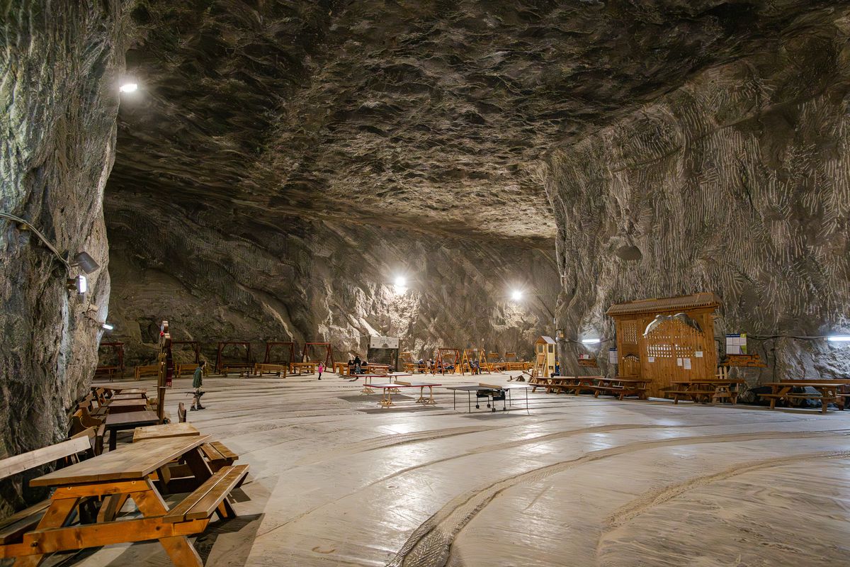 Salina Praid era un sanctuar al sportului!