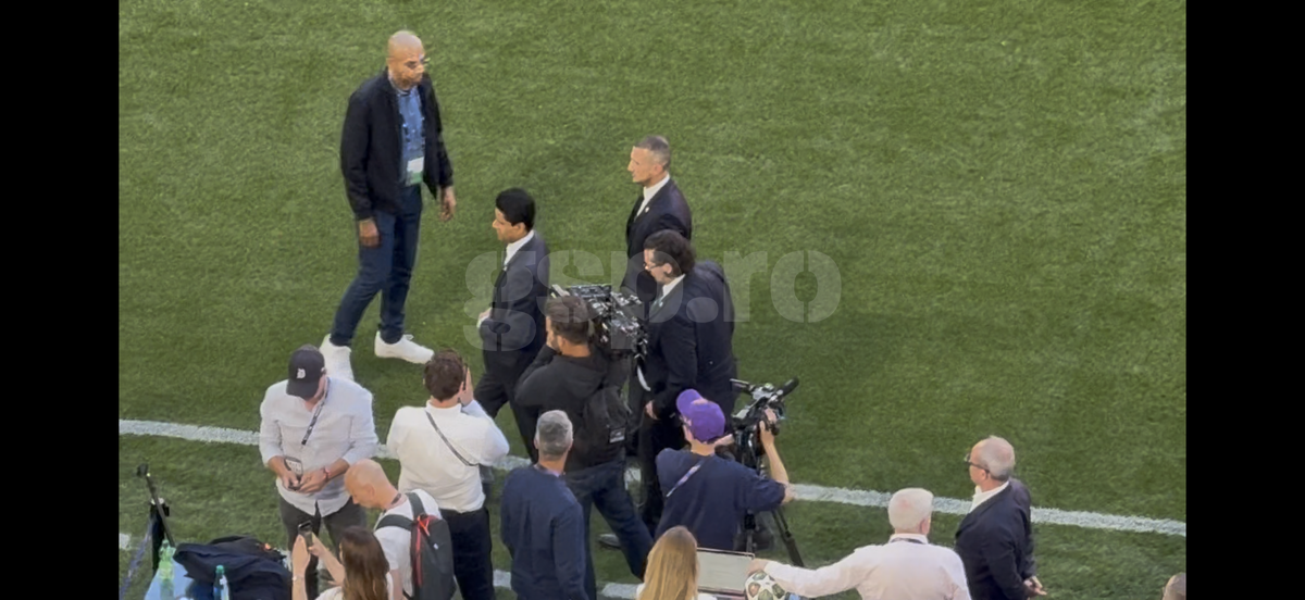 Patron PSG la antrenament