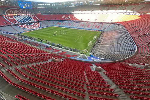 Allianz Arena din München găzduiește finala Champions League, PSG - Inter. Foto: Ionuț Iordache (GSP.RO)