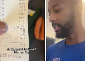 Un baschetbalist american, șocat de prețurile din România: „Nu îmi vine să cred!” » Pentru ce a plătit 206,16 lei
