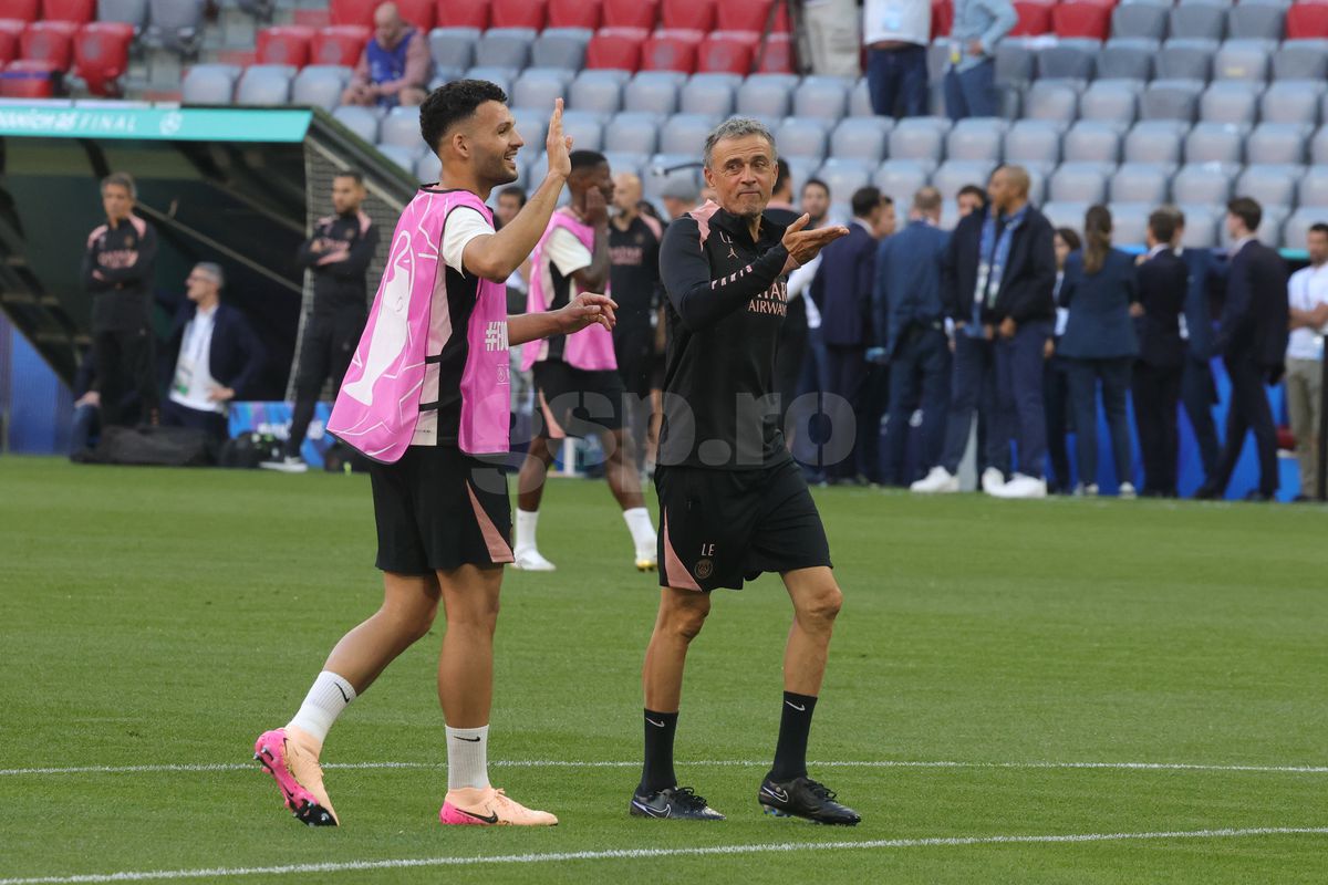 Antrenament oficial PSG