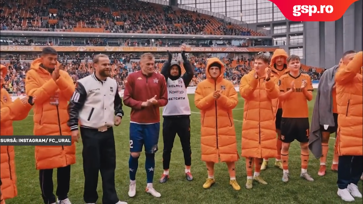 Eric Bicfalvi a revenit în Rusia, la Ural