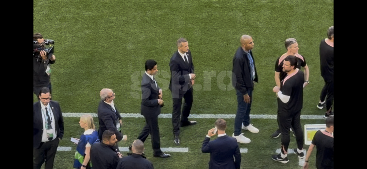 Nasser Al-Khelaifi, prezență neașteptată pe Allianz Arena, înainte de finala Ligii Campionilor » Ce a făcut când s-a întâlnit cu IShowSpeed