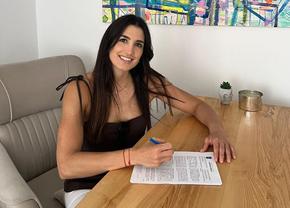 Lara Gonzalez rămâne în România! A fost prezentată oficial la noua echipă