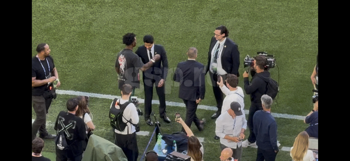 Patron PSG la antrenament