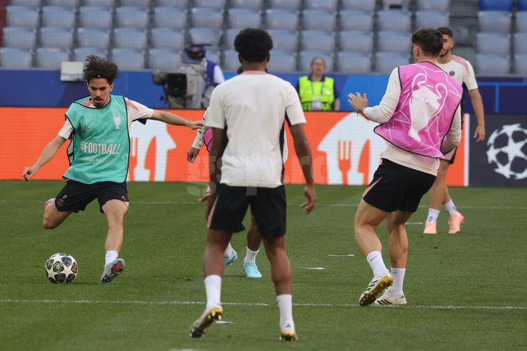 Imagini de la antrenamentul oficial al lui PSG înaintea finalei Ligii Campionilor FOTO: Ionuţ Iordache (GSP)