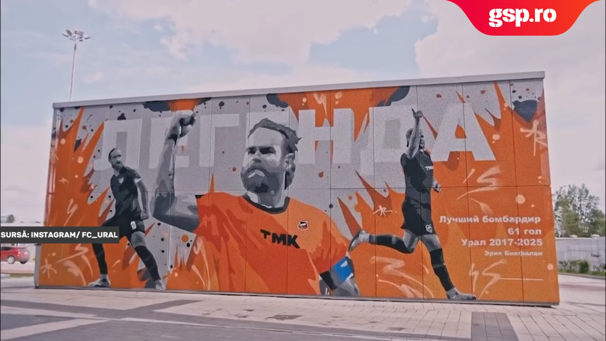 Eric Bicfalvi a revenit în Rusia, la Ural