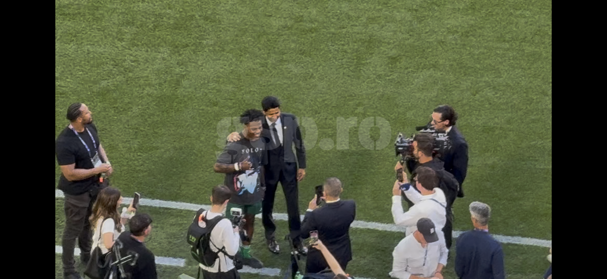 Nasser Al-Khelaifi, prezență neașteptată pe Allianz Arena, înainte de finala Ligii Campionilor » Ce a făcut când s-a întâlnit cu IShowSpeed