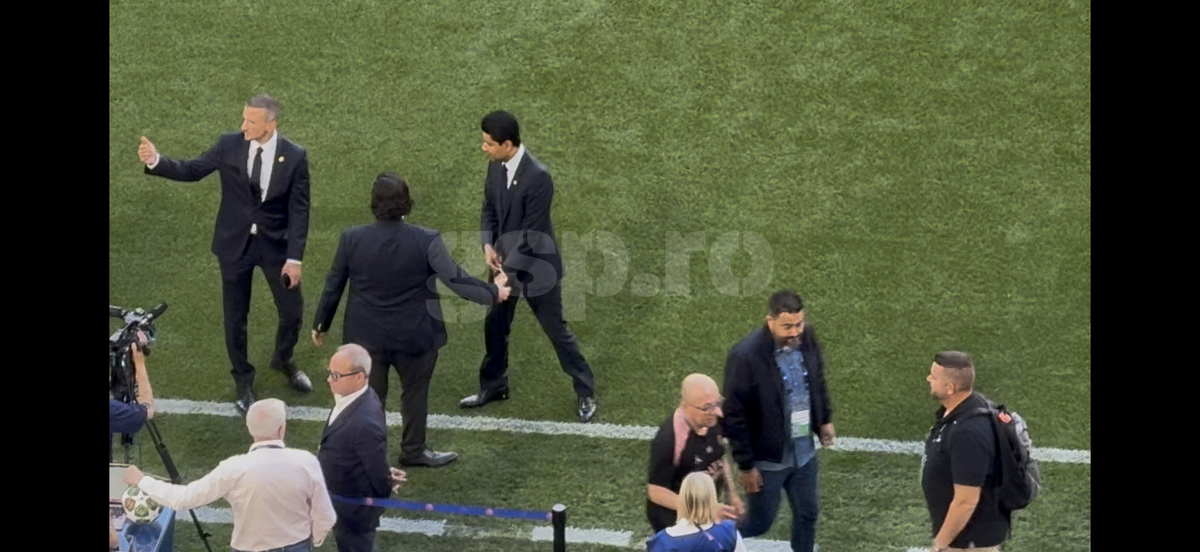 Patron PSG la antrenament