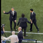 Nasser Al-Khelaifi, prezență neașteptată pe Allianz Arena, înainte de finala Ligii Campionilor. Foto: Andrei Crăițoiu