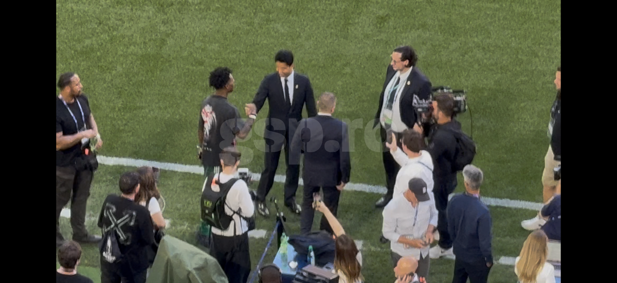 Patron PSG la antrenament