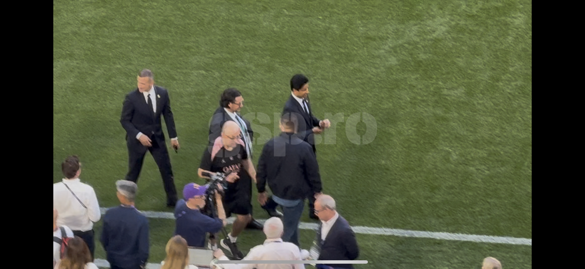 Patron PSG la antrenament