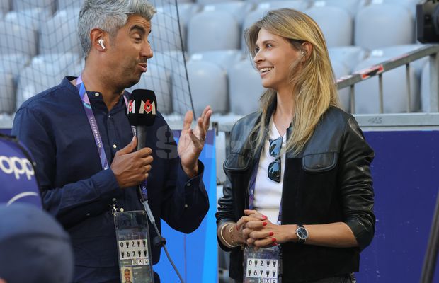 Jurnalista-fotomodel a furat toate privirile la antrenamentul oficial al lui PSG + Gestul rar întâlnit la acest nivel