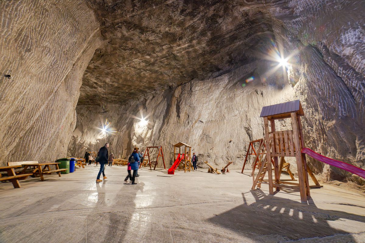 Salina Praid era un sanctuar al sportului!