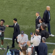 Nasser Al-Khelaifi, prezență neașteptată pe Allianz Arena, înainte de finala Ligii Campionilor. Foto: Andrei Crăițoiu
