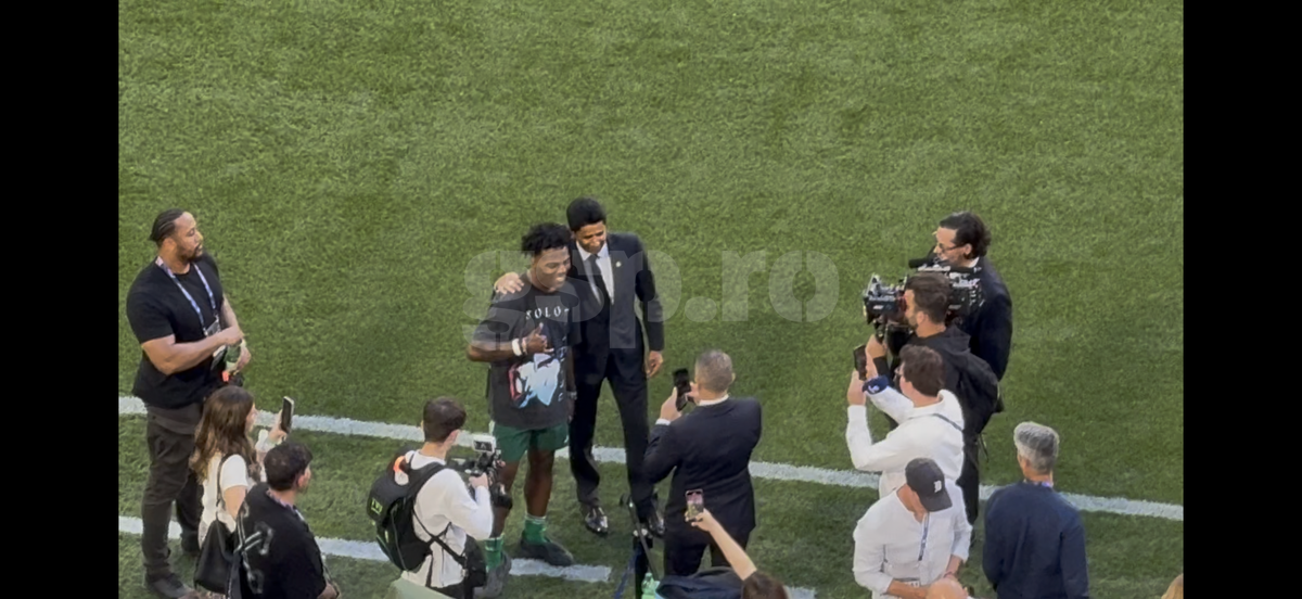 Patron PSG la antrenament