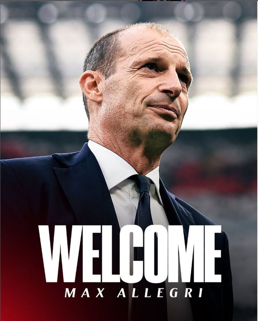 Sursă foto: Instagram AC Milan Oficial! Massimiliano Allegri a fost prezentat la AC Milan