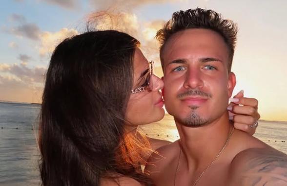 Destinație exotică pentru jucătorul de la Dinamo și iubita sa » Cum au apărut cei doi pe plajă