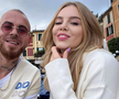 Denis Alibec și Anca Surdu în vacanța din Portofino. Foto: Instagram
