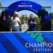 Bine ați venit la Festivalul UEFA Champions League de la München. Foto: Ionuț Iordache (GSP.RO)