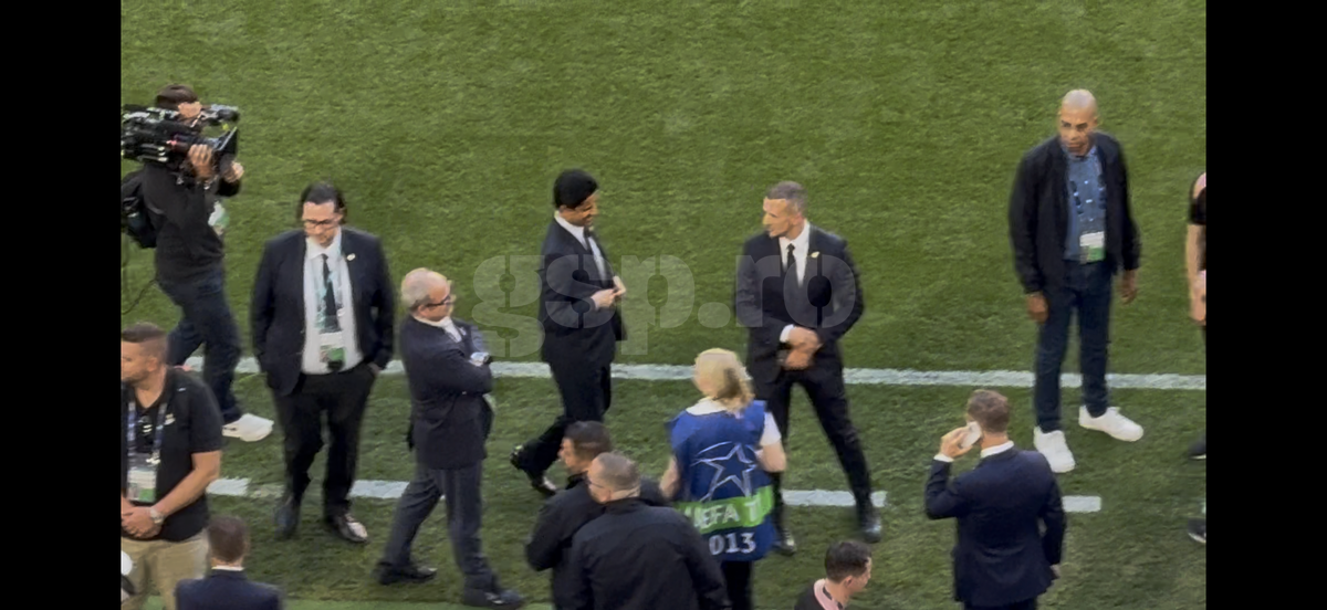 Patron PSG la antrenament